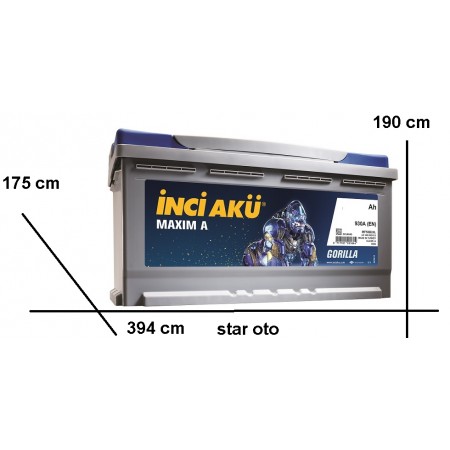 İnci Akü Fiyatları - 110 Amper İnci Akü İnci Akü Fiyatları - 110 Amper İnci Akü