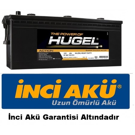 İnci Akü Fiyatları - 200 Amper Hugel Akü - İnci Akü Üretimi