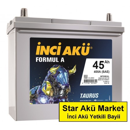 İnci Akü Fiyatları - 45 Amper İnci Akü - Dar Akü İnci Akü Fiyatları - 45 Amper İnci Akü - Dar Akü