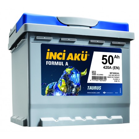İnci Akü Fiyatları - 50 Amper İnci Akü İnci Akü Fiyatları - 50 Amper İnci Akü