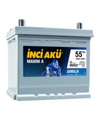 55 Amper İnci Akü - Dar Akü