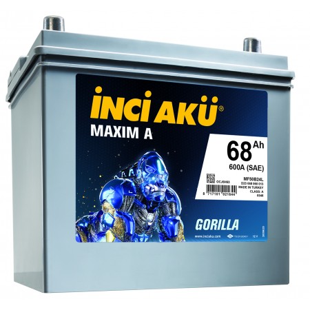 İnci Akü Fiyatları - 68 Amper İnci Akü -Hundai Aküsü