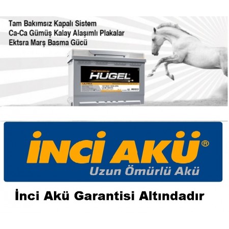 İnci Akü Fiyatları - 80 Amper Hugel Akü - İnci Akü Üretimi
