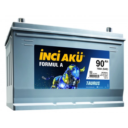 İnci Akü Fiyatları - 90 Amper İnci Akü -Ters Kutup